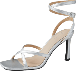 Arromic High Heels for Women Strappy Stilettos Square Open Toe Buckle Ankle Strap Sexy Wedding Dress Heeled Sandals