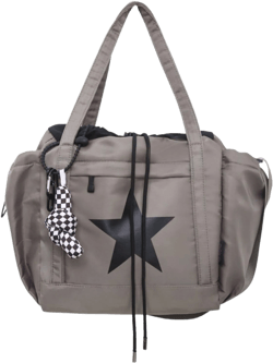 KANGDAWEI Nylon Star Messenger Bag Y2K, Cute Tote Bags Aesthetic, Small Travel Crossbody Shoulder Bags For Women (Light Grey) : Clothing, Shoes & Jewelry