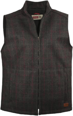 Stormy Kromer The Ironwood Vest - Men’s Winter Zip Waistcoat, Cold Weather Vest XX-Large Tall Adirondack Plaid