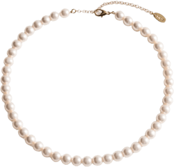 Crystal pearl necklace