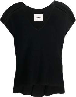 Hybrid V-neck top