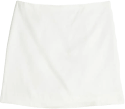 Satin Mini Skirt