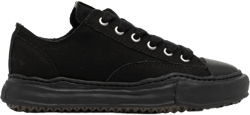 low-top canvas sneakers