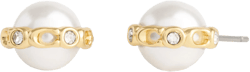 COACH Faux Pearl Stud Earrings