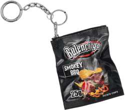 Charm/keychain Chips in Red