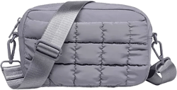 Sol & Selene Quilted Medium Nylon Crossbody