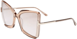 Tom Ford Gia Butterfly Sunglasses, 63mm