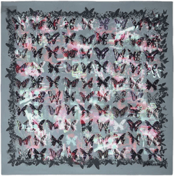 Zadig & Voltaire Blondie 85 Butterfly Silk Scarf