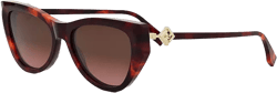 Fendi FF Diamond Cat Eye Sunglasses, 54mm