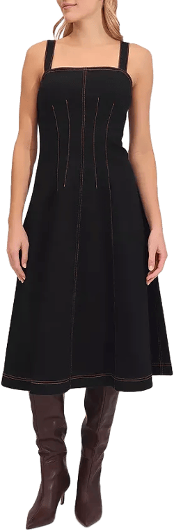 Bagatelle Denim Midi Dress