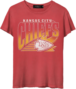 Junk Food Clothing Women's NFL Kansas City Chiefs Vintage Tee
