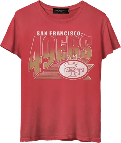 Junk Food Clothing Women's NFL San Francisco 49ers Vintage Tee