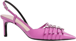 Gucci Women's Regent Buckles Slingback Pumps