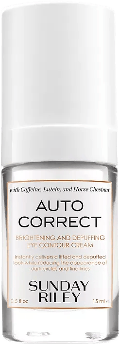 Sunday Riley Auto Correct Brightening & Depuffing Eye Contour Cream