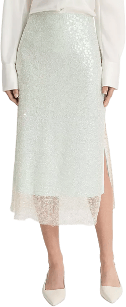 Vince Sequin Skirt