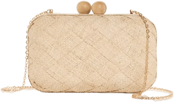 POOLSIDE Island Box Clutch 