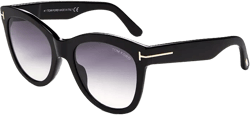 Tom Ford Wallace Cat Eye Sunglasses, 54mm