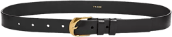 FRAME Twist Buckle Leather Belt