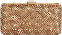 Sondra Roberts Rhinestone Box Clutch