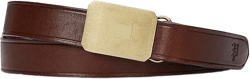 Polo Ralph Lauren Men's Art Deco Leather Belt