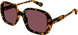 Chloé Gayia Limited Edition Squared Sunglasses, 55mm