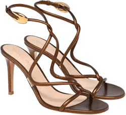 Gianvito Rossi Women's Black Mamba 85 Sandals