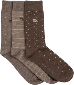 Rodd & Gunn Seacliff Dress Sock, Pack of 3
