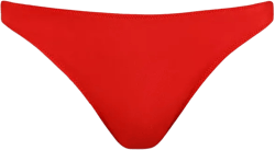 L'AGENCE Jean Shimmer Scoop Front Bikini Bottom