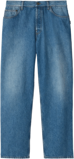 loose-cut jeans 