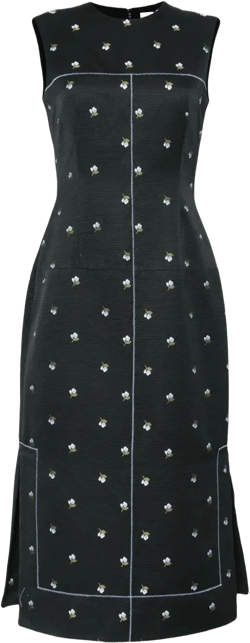 sleeveless pencil dress