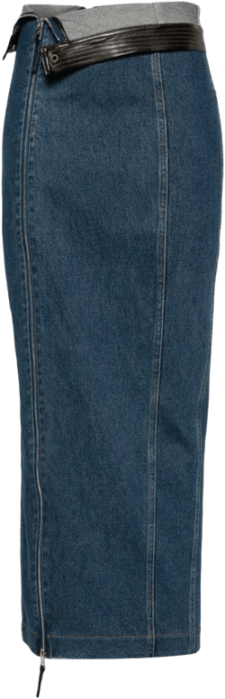 Jo maxi denim skirt