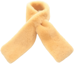 2010 shearling scarf