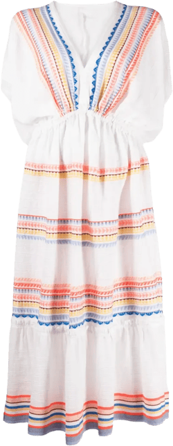 Bekah plunging V-neck dress