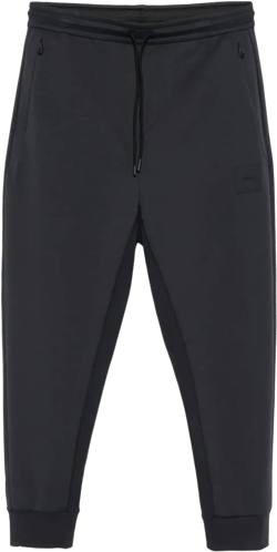 logo-patch track pants