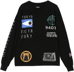 graphic-print cotton T-shirt