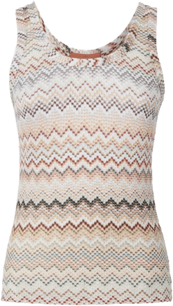 Zigzag tank top