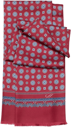 Botticelli - Slim Silk Scarf for Men