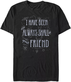 Star Trek Men's The Original Series Always Be Your Hand Short Sleeve T-Shirt