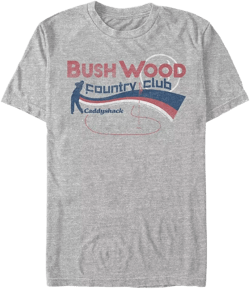 Men's Caddyshack Bushwood Club Line Short Sleeve T-shirt