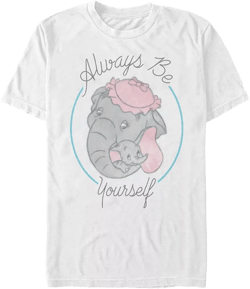 Men's Mrs. Jumbo And Dumbo Short Sleeve T-Shirt