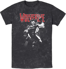 Men's Wolverine Jump Tour Short Sleeve Mineral Wash Tee