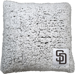San Diego Padres 16" x 16" Frosty Sherpa Pillow