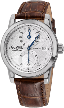 Men's Gramercy Brown Leather Watch 39mm