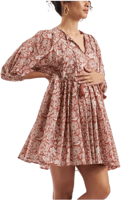 Maternity Ripe Cali Nursing Dress