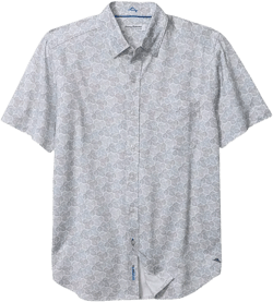 Men's San Lucio Tri Leaf Classic-Fit Geo-Print Button-Down Shirt