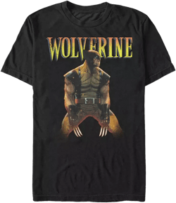 Marvel Men's Comic Collection X-Men Wolverine Profile Short Sleeve T-Shirt