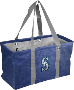 Seattle Mariners Crosshatch Picnic Caddy Tote Bag