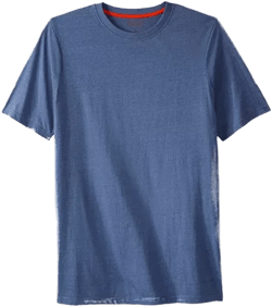 Boulder Creek Big & Tall by KingSize Heavyweight Longer-Length Crewneck T-Shirt