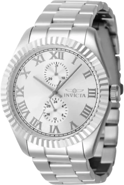 Men's 47421 Specialty Quartz Multifunction Silver Dial Watch