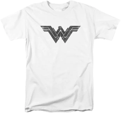 Mens Folded And Distressed Short Sleeve Adult Tee / T-Shirt